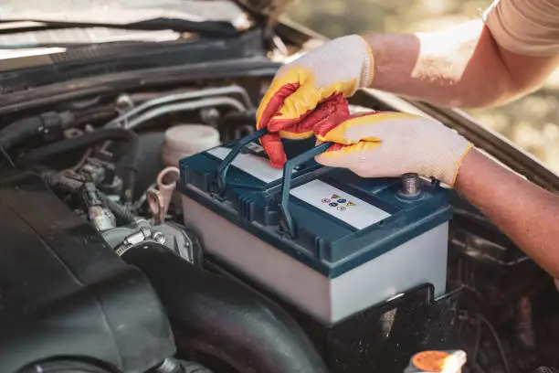 Car battery replacement, Car jump start.